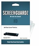 ScreenGuardZ HD Anti-Glare Durable Screen Protector 2 Pack for Motorola Dro ....