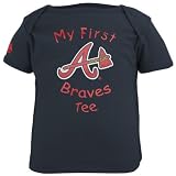 MLB Infant/Toddler Boys' Atlanta Braves My First Tee (Navy, 18 Months)