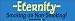 Eternity-Smoking or Non-smoking - funny bumper stickers (Medium 10x2.8 in.)