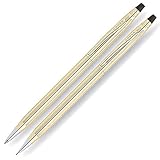Cross Classic Century, 10 Karat Gold-Filled/Rolled Gold, Ballpoint Pen and .05 mm Pencil Set (450105)