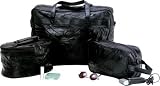 3 Piece Leather Luggage Set