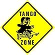 TANGO ZONE dance couple hobby music new sign
