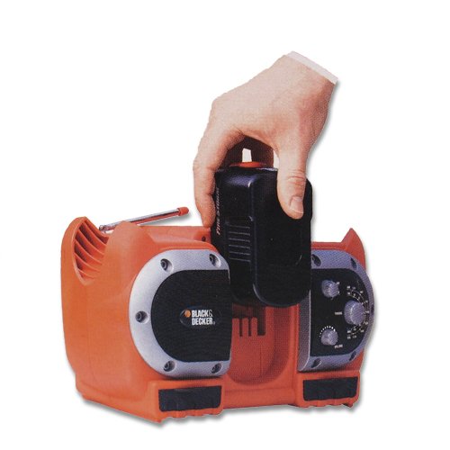 Black & Decker R123F2 Bau Radio / Akku Ladegerät TOP