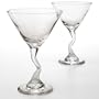Z-Stem Martini Glasses Set of 8