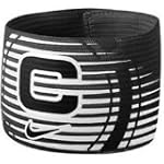 Nike Fascia Capitano Nera/Bianca