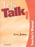 Let's Talk 1 Teacher's Manual (Let's Talk)