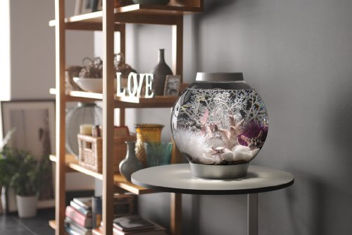 Baby biOrb Aquarium with LED Light, Silver, 4 Gallons Baby biOrb Aquarium with LED Light, Silver, 4 Gallons