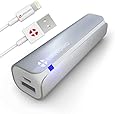 pluslifeguard MINI 1 Portable Cell Phone Charger - Silver