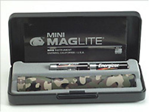 Childrens Toyshop   : Maglite Boxed  Mini Mag Aa Torch - Camo