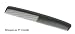 `Combs Fine Bx/12 Black durable plastic * Fine teeth on one end and extra fine teeth on the opposit