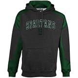 Michigan State Spartans Charcoal Challenger Hooded Sweatshirt