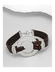 Saddle Brown Leather Bracelet