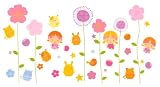 Garden of Nine Wall Stickers