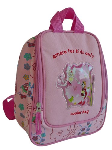 amaro 4657 Kinderrucksack, rosa, ca. 24,0 x 20,0 x 9,5 cm