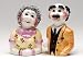 Bubbe & Zaydeh Jewish Grandparents Salt and Pepper Shaker Set