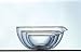 Jenaer Glas Dip-Set ( 4 Schalen mit Ausguß) - 0,1l / 0,15 l / 0,3 l / 0,5 l
