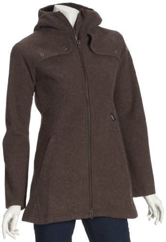 Maloja Damen Bonded Wool Coat Bullock, wood, L, 010129-0 Preisvergleich