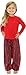 SleepytimePjs Kids Family Matching Pajamas Red Plaid 4T