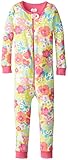 The Children's Place Little Girls' Floral Stretchie, Ripe Banana, 3T