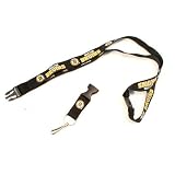 BOSTON BRUINS BLACK Lanyard Keychain Badge Ticket Holder