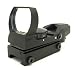 Aluminum Red Dot Sight w/ 4 Different Reticles w/ Rail Mount