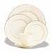 Lenox Hayworth Gold Banded Ivory China 20-Piece Dinnerware Set, Service for 4