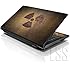 LSS 15 15.6 inch Laptop Notebook Skin Sticker Cover Art Decal Fits 13.3" 14" 15.6" 16" HP Dell Lenovo Apple Asus Acer Compaq (Free 2 Wrist Pad Included) Nuclear Sign