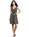 Jessica Simpson Women's V-Neck Wear To Work Dress, Safari Dot, 8