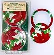 Bernardin Collection Elite Mason Jar Lids & Screw Bands - Standard - Poinsettia