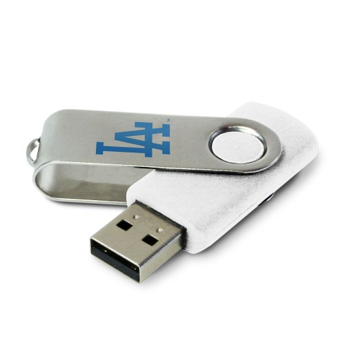 Centon Los Angeles Dodgers Edition DataStick Swivel 8 GB USB 2.0 Flash Drive DSVM8GB-LAD