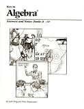 Key to Algebra Answers and Notes for Books 8 10