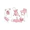 Doll Play Set with Swing
