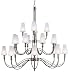Forecast Sleek Collection Three Tier Chandelier