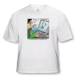 Londons Times Funny Computer Cartoons - PREPARE FOR COMPUTER VIRUSES - T-Shirts