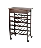 25 Bottles Wine Rack Trolley by Trudeau