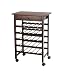 25 Bottles Wine Rack Trolley by Trudeau