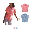 Columbia Sportswear - Ladies Flamingo Print Short-Sleeve Camp (C7077)