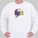 Patients waiting in line Sweatshirt XXX-Large White