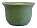 Traditional chinese celadon planter / pot - hand glazed porcelain