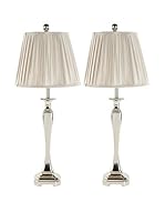 Safavieh Set Lámpara De Mesa 2 Uds. Violet