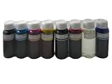 Bulk Ink Refill Bottles for Epson R800 R1800 CIS CISS