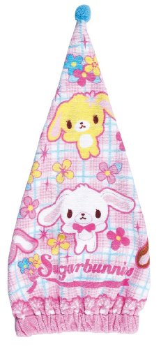 Cover image : SANRIO シュガーバニーズ フラワーチェック キャップタオル 411662