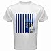 Men's Customized CLIPART GRAPHIC HANUKKAH HOLIDAY 100% Cotton White T-shirt