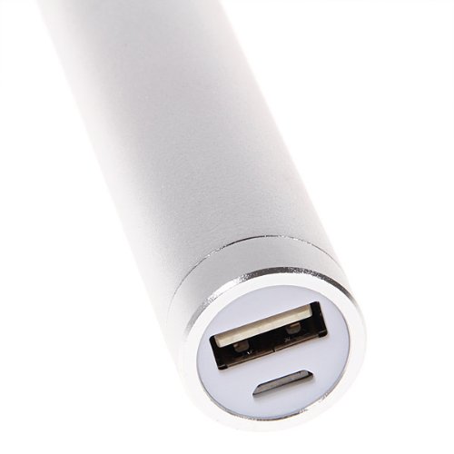 2600mah Aluminum Tubes Cylindrical Mobile Power for Iphone 4/4s, 3gs/3g, Ipod, Digital Devices, Etc (Silver) 2600mah Aluminum Tubes Cylindrical Mobile Power for Iphone 4/4s, 3gs/3g, Ipod, Digital Devices, Etc (Silver)