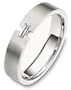 5mm contemporary white gold diamond wedding band ring (0.15cts diamonds 18K Gold)