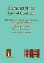 Contract Law: LLB Examination Questions Suggested Solutions, 1998-1999 (Suggested Solutions: The Series)
