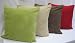Green Cushions Chenille Spot Cushion Covers Green 17