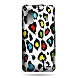 WIRELESS CENTRAL Brand Hard Snap-on Shield With COLOR LEOPARD Design Facepl ....