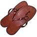Holy Land Market Men/Women Biblical Jesus Leather Sandals/Slides From Jerusalem (Jericho Style II)