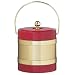 Kitchen & Housewares : Mr. Ice 3-qt. Ice Bucket - Red/ Goldtone